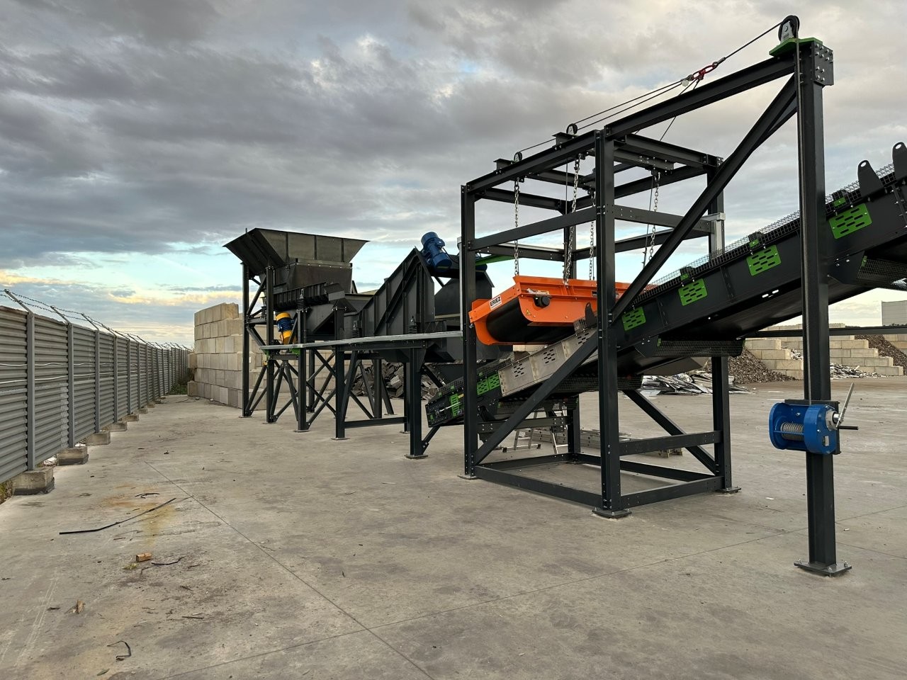 aluminium sorting line